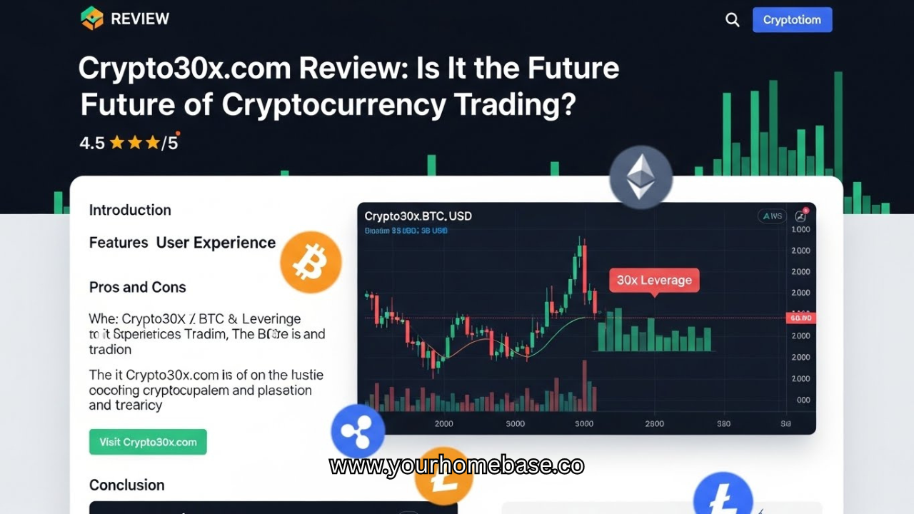 Crypto 30x .com: Is It the Future of Cryptocurrency Trading? - Your Home  Base